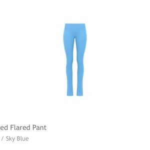 Brandon Blackwood Studio Ribbed Flared Pant